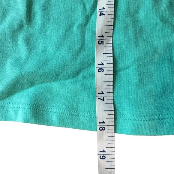 NWT Gus + Steel Mint Basic Tee 6/7 - Picture 3 of 4